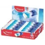 Borracha de plástico Maped ARCTIC, branco, caixa expositora de 20, sem ftalatos e sem PVC 116125