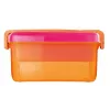 Lancheira Maped PICNIK ORIGINS 1,4L rosa/laranja com 2 compartimentos e recipiente removível 870107