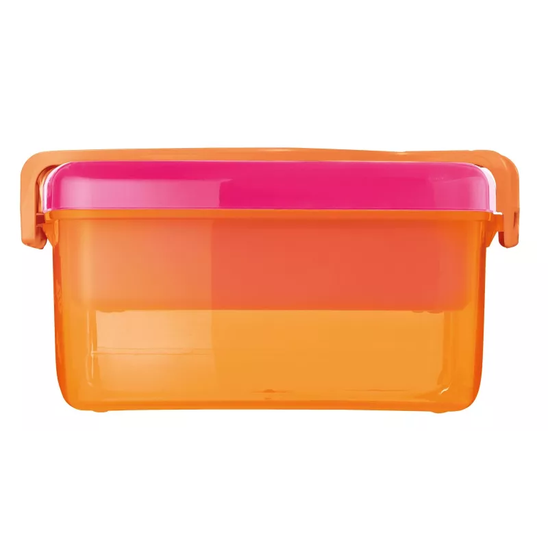 Lancheira Maped PICNIK ORIGINS 1,4L rosa/laranja com 2 compartimentos e recipiente removível 870107