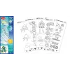 Recarga Maped Creativ LUMI BOARD Space - 35 folhas transparentes e temáticas para mesas de luz LED 907097