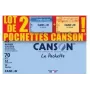 Canson Papel vegetal e papel milimétrico, conjunto de 2 peças C400121939