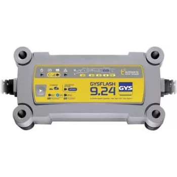 Carregador de bateria automático GYS FLASH 9.24 6V/12V/24V 9A/9A/6A 029477