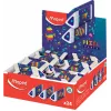 Borracha de plástico Maped Pyramide PIXEL PARTY, branco, sem ftalatos e sem PVC, secção triangular, caixa expositora de 24 119523