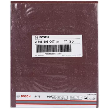 Rolo de lixa Bosch Best for Metal J475 P80 100 mm x 50 m 2608608C07