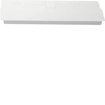 Placa separadora horizontal Hager universN UZ02T1
