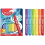 Marcador de janela Maped MARKER'PEPS, 6 cores diferentes, ponta redonda de 2 mm, estojo de cartão 844822