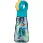 Garrafa de água Maped PICNIK JUNGLE FEVER, 0,5 L, turquesa, Ecozen com palhinha 873199