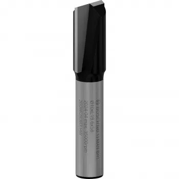 Fresa de ranhurar Bosch, haste de 8 mm, 10 mm de diâmetro, 20 mm de comprimento de corte, 51 mm de comprimento total 2608628383