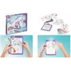 Mesa de luz LED Maped Creativ AVATAR MANGA, roxa, a pilhas, prancheta de desenho A5 com modelos manga 907076