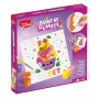 Conjunto de pintura por números Maped Creativ Kawaii Food Sweet - 2 telas pré-impressas, 10 tintas acrílicas, pincel, a partir de 7 anos 907088