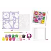 Conjunto de pintura por números Maped Creativ Kawaii Food Sweet - 2 telas pré-impressas, 10 tintas acrílicas, pincel, a partir de 7 anos 907088