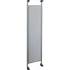 Quadro de distribuição universal Hager UN41TN, porta em aço inoxidável, 600x250x52 mm
