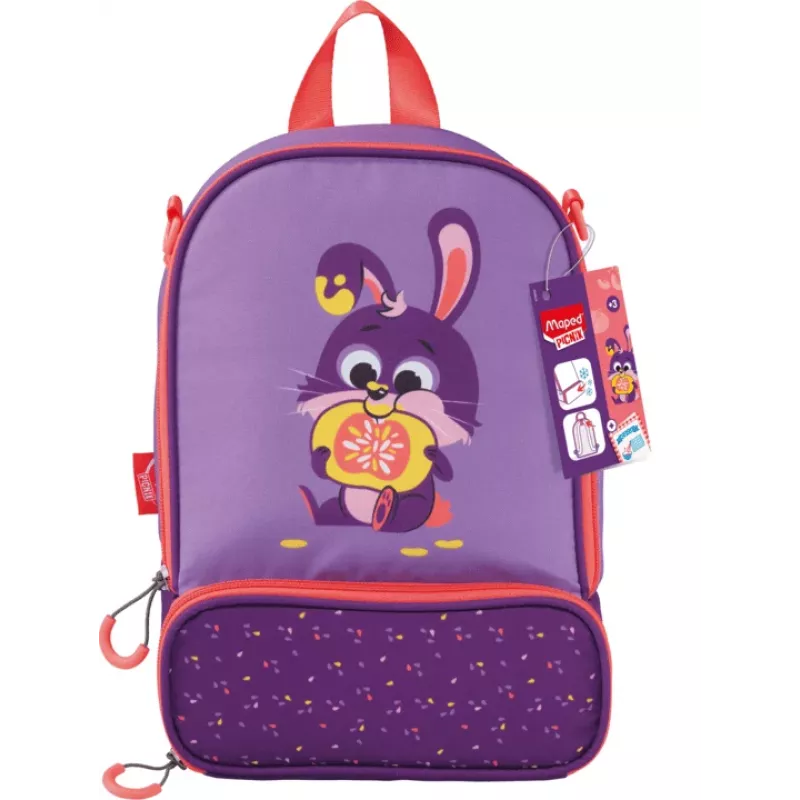 Mochila infantil Maped PICNIK coelho lilás 6L 879002