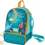 Mochila infantil Maped PICNIK Jungle Fever, turquesa, 6,16 L, poliéster, jardim de infância 879099