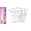 Recarga Maped Creativ Princess para mesas de luz LED LUMI BOARD, 20 folhas de papel transparente 907096