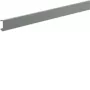 Perfil isolante para barramento Hager S941L 30x10 mm, 1000 mm, cinzento