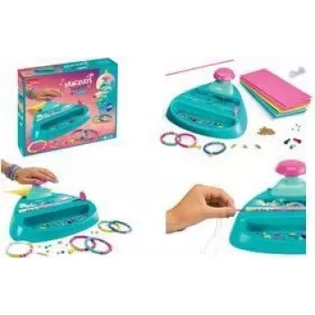 Conjunto de máquina de perfuração de contas Maped Creativ Bracelets Maker Heishi com agulhas de plástico 907406
