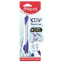 Roller de tinta apagável Maped KIDY learn coelho, tinta azul, 0,7 mm, blister 229600
