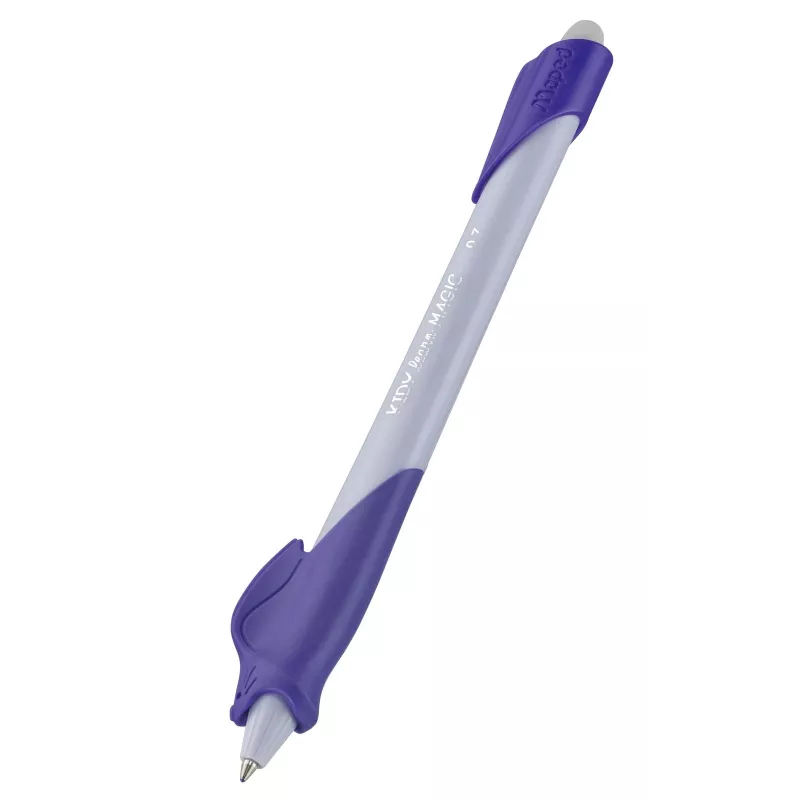 Roller de tinta apagável Maped KIDY learn coelho, tinta azul, 0,7 mm, blister 229600