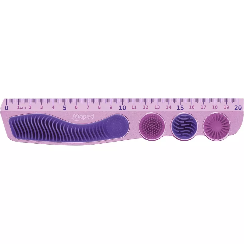 Régua flexível Maped KIDY learn CONCENTRATION 200 mm violeta PET 277901