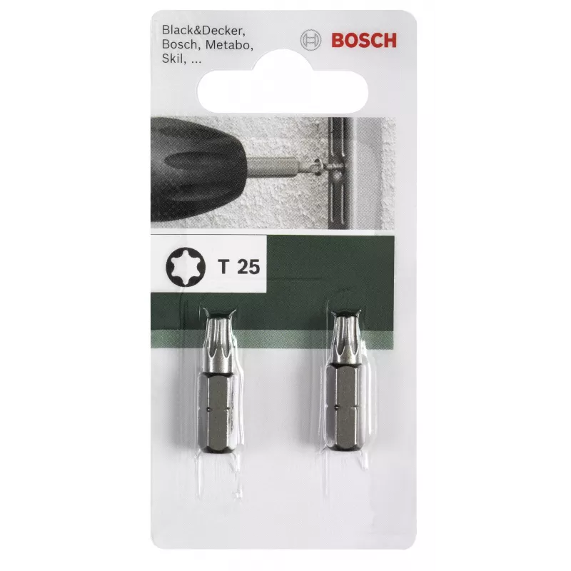 Bit Torx Bosch T 8 C 6,3 2 un. (2609255931)