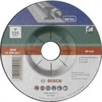 Disco de desbaste Bosch 2609256339 com centro rebaixado 230 mm, furo 22,23 mm, A 24 S BF, 1 unid.