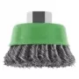Escova de tacho Bosch X-LOCK 75 mm fio de aço ondulado 0,3 mm 8500 rpm para rebarbadora 2608622104