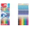 Maped ARCTIC Lápis de Cor Triangulares, 12 cores diferentes, mina macia resistente à quebra, estojo de cartão 831734
