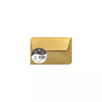 Pollen by Clairefontaine Envelope 90x140 mm, Dourado, 120 g/m², pH neutro, isento de ácido - 1 unid. 50081C