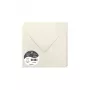 Clairefontaine Pollen Envelope Natura de Papel Reciclado, quadrado, 165 x 165 mm, 120 g/m², unidade 55019C
