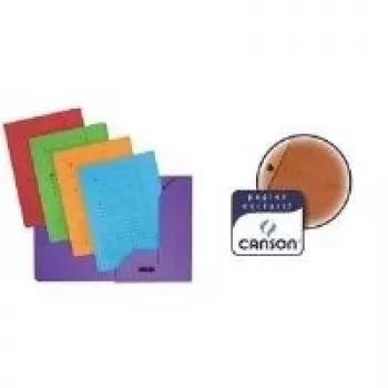 ELBA ULTIMATE Dossier A4 com 2 Abas Pré-impressas, Azul, Cartão CANSON 240 g/m², pack de 25 103100