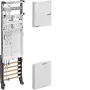 HAGER ZH2EL21 Quadro de Contador Completo 900mm 1 Campo eHZ