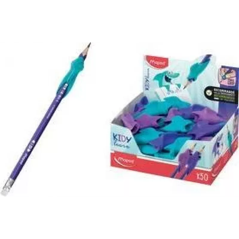 Maped KIDY learn Grip Ergonómico para Lápis, várias cores, expositor de 50 853902