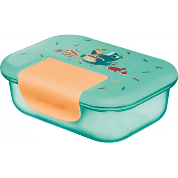 Maped PICNIK Lancheira TUKAN, Plástico, 0,9 L, tampa com vedação de silicone, fecho de clipe - 1 unid. (874103)