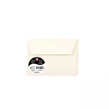 Envelope Clairefontaine Pollen C6 branco natural 120g/m² (56020C)