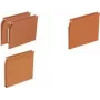 Arquivo suspenso ELBA DEFI FLEX, laranja, cartão kraft 230 g/m², centros de suspensão 330 mm, arame metálico, A4 400126817