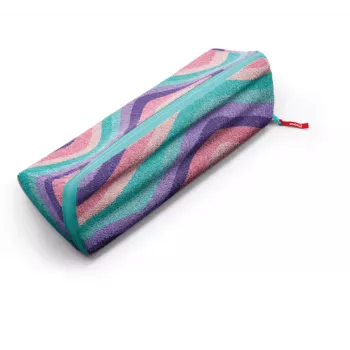 Estojo Maped Effect Pastel Softy Waves XXL, triangular, reversível, Pastel Waves 931913