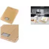 Balança de cozinha eletrónica fina Little Balance LB 8543 em bambu com visor LCD, capacidade 5 kg, precisão 1 g
