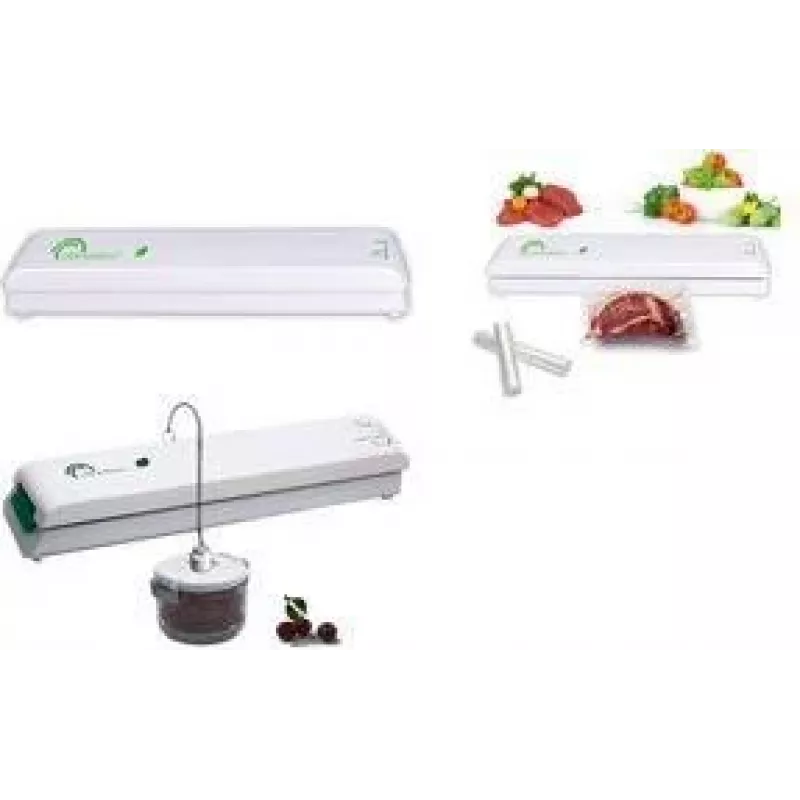 Little Balance LB 8315 Happy Saver Eco máquina de vácuo 2 em 1, branco