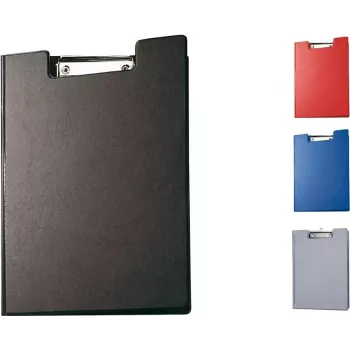 MAUL pasta com pinça A4 com revestimento de película, preto 23392-90