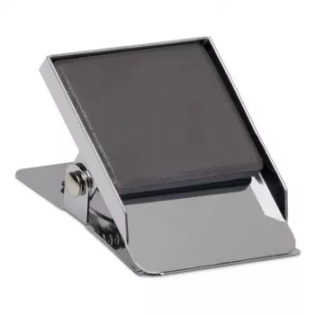 MAUL mola de papel com íman, 40 mm, prateado, aço robusto com mola forte 2194096