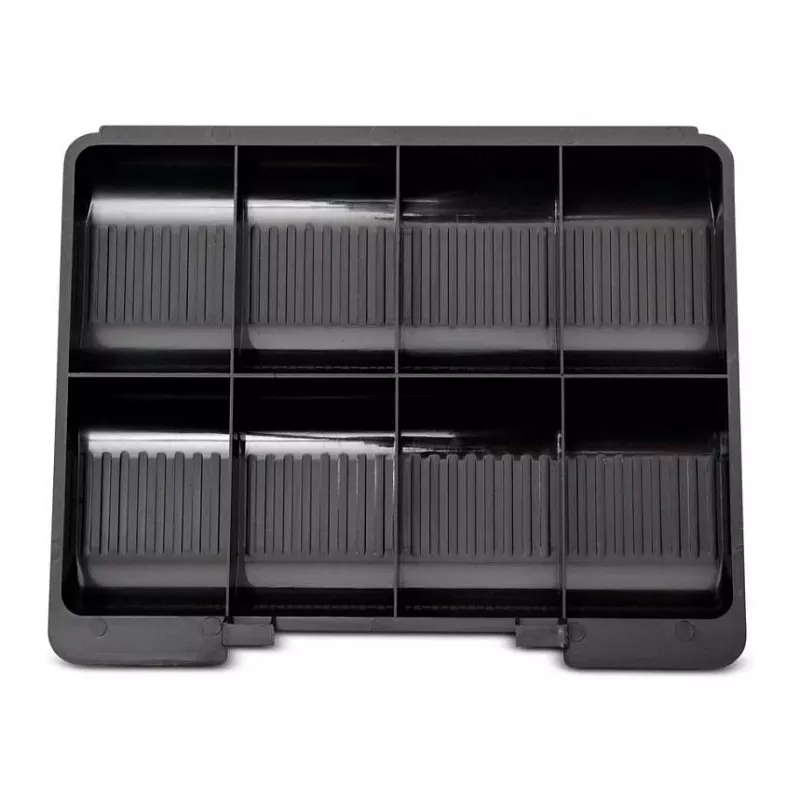 MAUL caixa de dinheiro tamanho 4 azul 300x245x90 mm aço com compartimento para moedas e fechadura de cilindro 56114-37