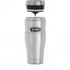 THERMOS STAINLESS KING copo isotérmico, 0,47 L, cinzento gelo, aço inoxidável de parede dupla, isolamento a vácuo, desmontável 4002.336.047