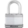 Master Lock Excell cadeado de aço laminado 52mm com arco de 38mm (M5EURDLF)