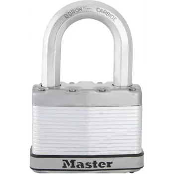 Master Lock Excell cadeado de aço laminado 52mm com arco de 38mm (M5EURDLF)