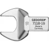Gedore 7690960 7118-27 chave de forqueta de encaixe SE 14x18, 27 mm