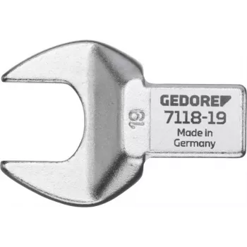 Gedore 7690960 7118-27 chave de forqueta de encaixe SE 14x18, 27 mm