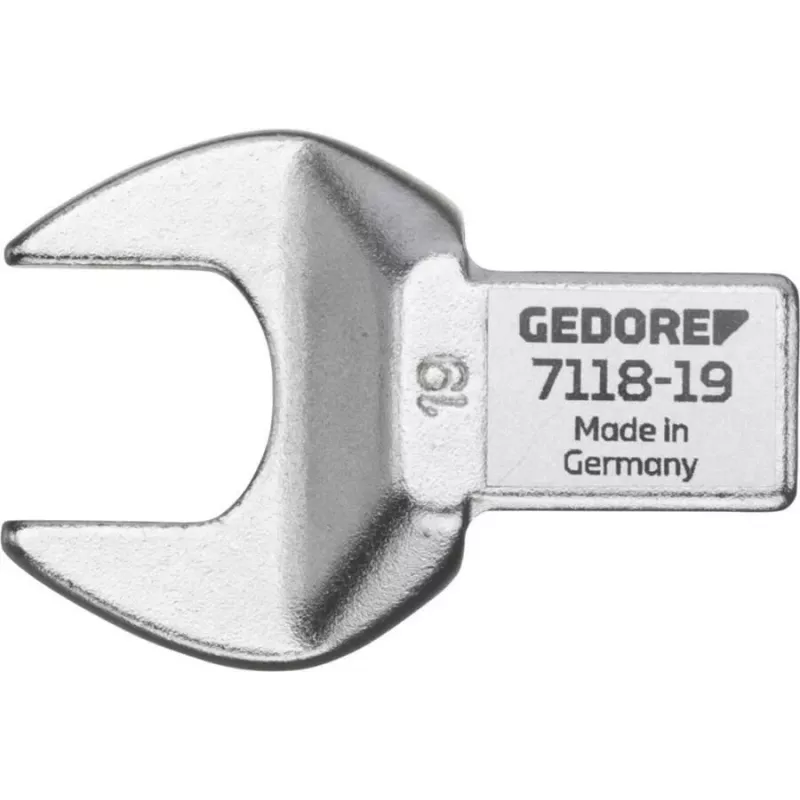 Gedore 7690960 7118-27 chave de forqueta de encaixe SE 14x18, 27 mm