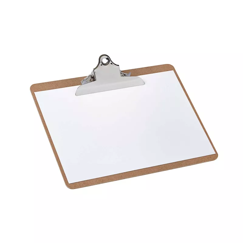 MAUL Classic prancheta, placa de fibra dura, A4 horizontal, mola nostálgica no lado longitudinal, mola de aço, 1 unid. 2392670