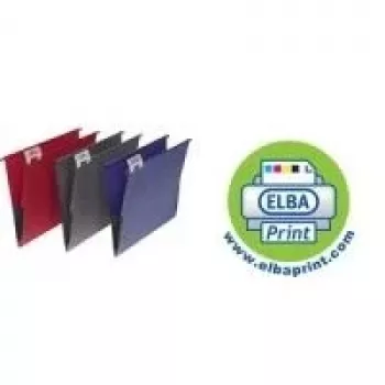 ELBA arquivo suspenso Chic, fechado lateralmente, A4, verde, pack de 25 (85743 GN)